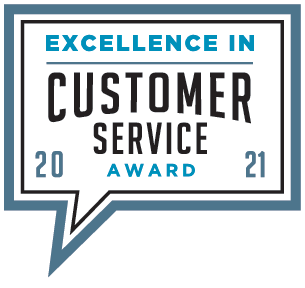2021 Excellence in Customer Service Award from Business Innovation Group