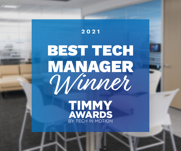 Timmy Awards Best Tech Manager Logo