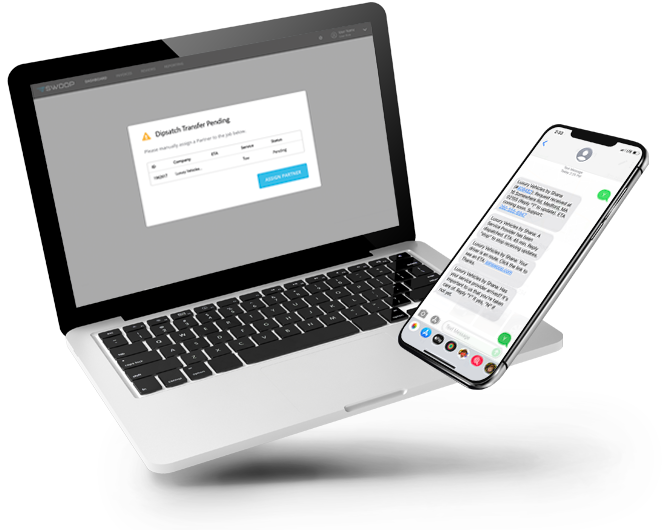 Agero - Dispatch API -seemlessly partner with roadside assistance partners platforms.