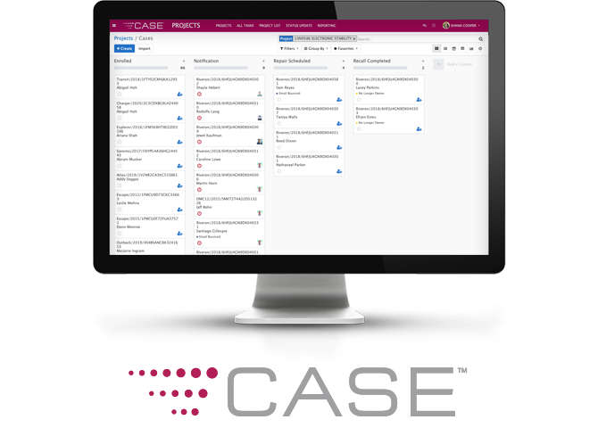 CASE product Platform delivers automotive expertise and experience.