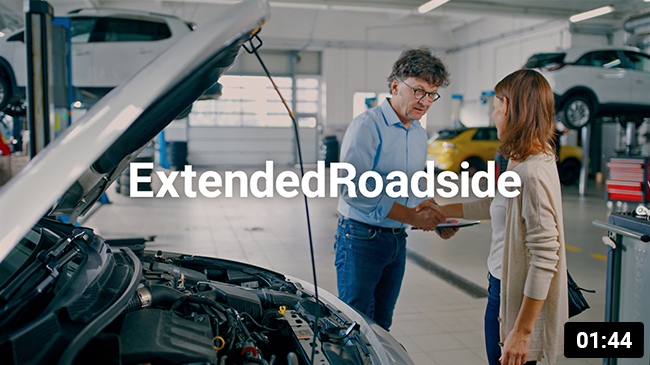 Thumbnail image for video, repair shop employee and customer talking.