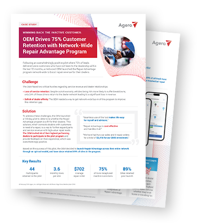 Agero Repair Advantage Case Study 2026