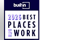 Agero awarded - Built In 2026 Best Places to Work